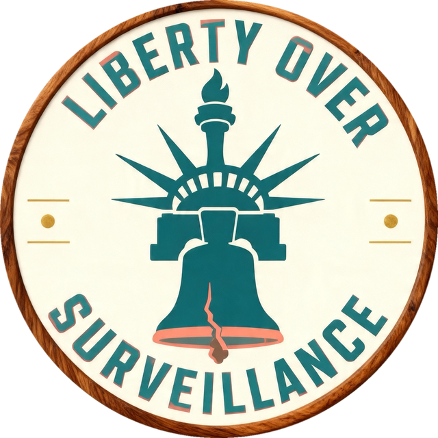 Liberty Over Surveillance logo